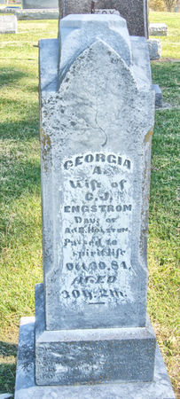 HOLSTON ENGSTROM, GEORGIA A. - Taylor County, Iowa | GEORGIA A. HOLSTON ENGSTROM 