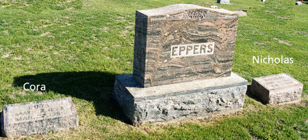 EPPERS, NICHOLAS, FAMILY PLOT OF - Taylor County, Iowa | NICHOLAS, FAMILY PLOT OF EPPERS 