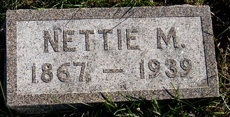 FARNHAM, NETTIE M. - Taylor County, Iowa | NETTIE M. FARNHAM 