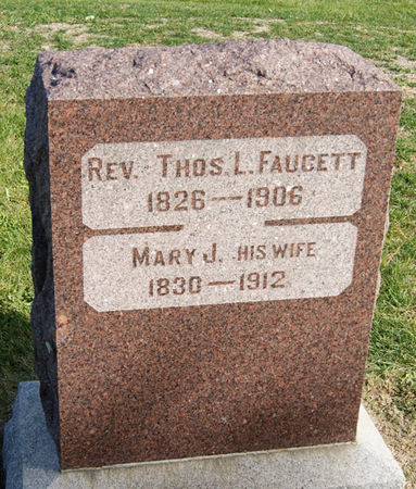 TATE FAUCETT, MARY JANE - Taylor County, Iowa | MARY JANE TATE FAUCETT 