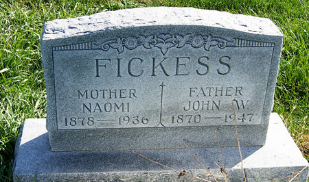 BUTTERTON FICKESS, NAOMI - Taylor County, Iowa | NAOMI BUTTERTON FICKESS 
