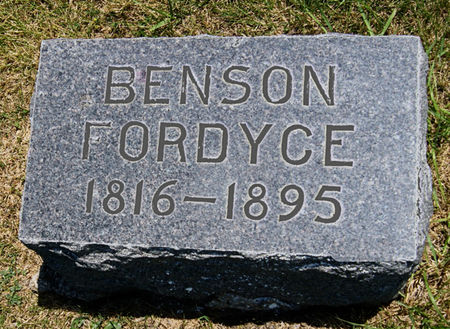 FORDYCE, BENSON - Taylor County, Iowa | BENSON FORDYCE 