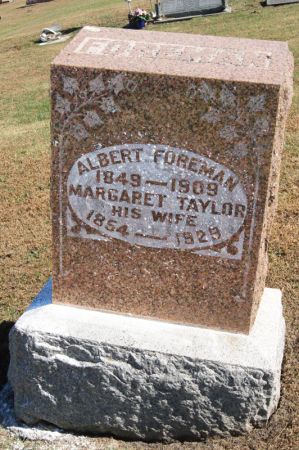 TAYLOR FOREMAN, MARGARET CATHERINE - Taylor County, Iowa | MARGARET CATHERINE TAYLOR FOREMAN 