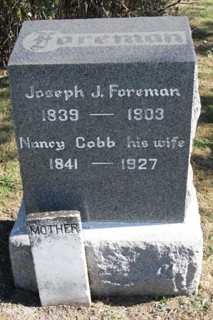 COBB FOREMAN, NANCY - Taylor County, Iowa | NANCY COBB FOREMAN 