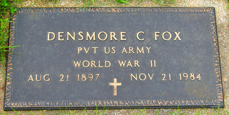 FOX, DENSMORE COLUMBUS - Taylor County, Iowa | DENSMORE COLUMBUS FOX 