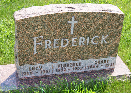 LEWIS FREDERICK, FLORENCE MARY - Taylor County, Iowa | FLORENCE MARY LEWIS FREDERICK 