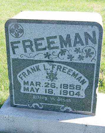 FREEMAN, FRANK LEASURE - Taylor County, Iowa | FRANK LEASURE FREEMAN 