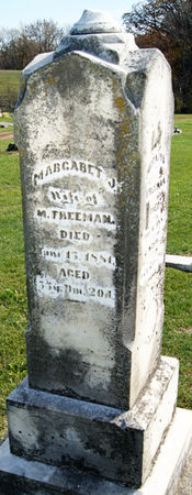 CHRISTY FREEMAN, MARGARET JANE - Taylor County, Iowa | MARGARET JANE CHRISTY FREEMAN 