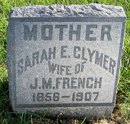 FRENCH, SARAH ELIZABETH - Taylor County, Iowa | SARAH ELIZABETH FRENCH 