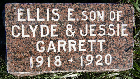 GARRETT, ELLIS ELWOOD - Taylor County, Iowa | ELLIS ELWOOD GARRETT 