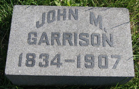 GARRISON, JOHN MILTON - Taylor County, Iowa | JOHN MILTON GARRISON 