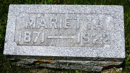 COBB GILLELAND, MARIETTA - Taylor County, Iowa | MARIETTA COBB GILLELAND 