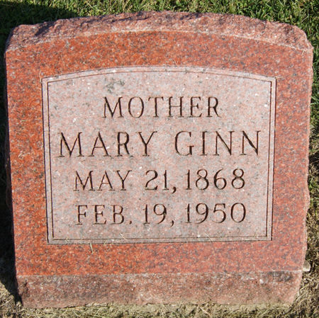 GINN, MARY - Taylor County, Iowa | MARY GINN 