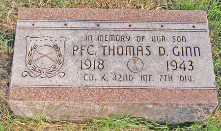 GINN, THOMAS DANIEL - Taylor County, Iowa | THOMAS DANIEL GINN 