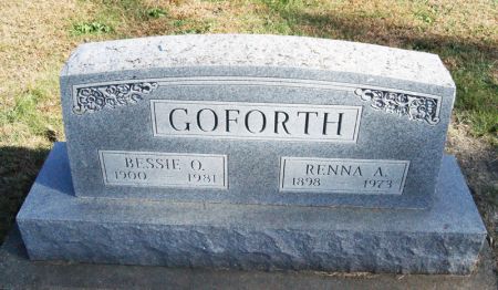 DOUGLAS GOFORTH, BESSIE OPAL - Taylor County, Iowa | BESSIE OPAL DOUGLAS GOFORTH 