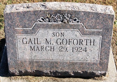 GOFORTH, GAIL MARVIN - Taylor County, Iowa | GAIL MARVIN GOFORTH 