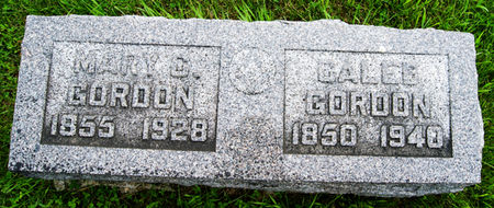 GORDON, MARY - Taylor County, Iowa | MARY GORDON 
