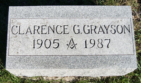 GRAYSON, CLARENCE G. - Taylor County, Iowa | CLARENCE G. GRAYSON 