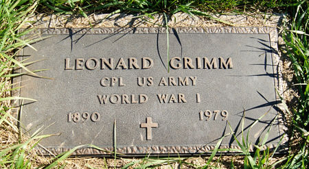 GRIMM, LEONARD - Taylor County, Iowa | LEONARD GRIMM 