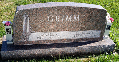 GRIMM, MABEL CLAIRE - Taylor County, Iowa | MABEL CLAIRE GRIMM 
