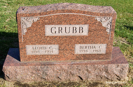 GRUBB, BERTHA CLARICE - Taylor County, Iowa | BERTHA CLARICE GRUBB 