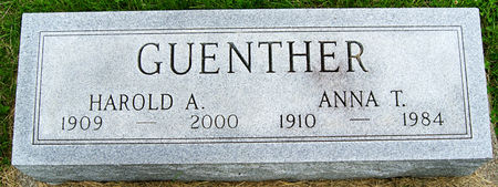 GUENTHER, ANNA MARTHELIA - Taylor County, Iowa | ANNA MARTHELIA GUENTHER 