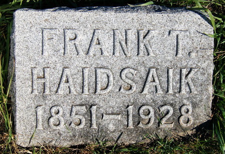 HAIDSIAK, FRANK THEODORE - Taylor County, Iowa | FRANK THEODORE HAIDSIAK 
