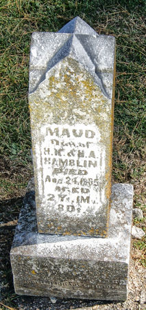 HAMBLIN, MAUD LILLIAN - Taylor County, Iowa | MAUD LILLIAN HAMBLIN 