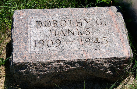 HANKS, DOROTHY GLADYS - Taylor County, Iowa | DOROTHY GLADYS HANKS 