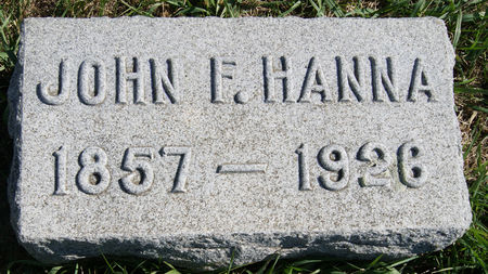 HANNA, JOHN FREMONT - Taylor County, Iowa | JOHN FREMONT HANNA 