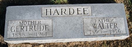 HARDEE, AMY GERTRUDE - Taylor County, Iowa | AMY GERTRUDE HARDEE 