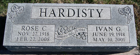 HARDISTY, IVAN GEORGE - Taylor County, Iowa | IVAN GEORGE HARDISTY 