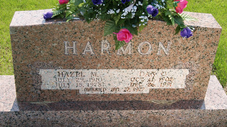 BUGG HARMON, HAZEL MARGARET 