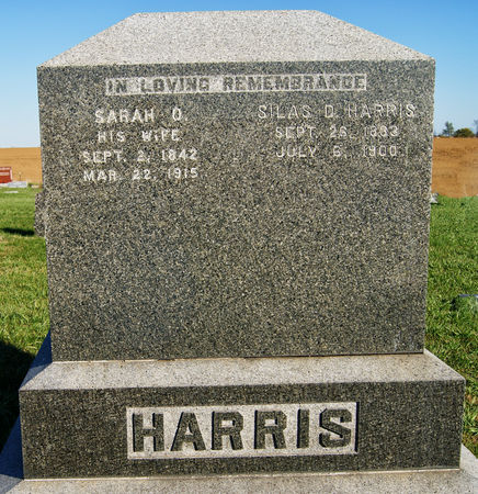 HARRIS, SARAH OCTAVINE - Taylor County, Iowa | SARAH OCTAVINE HARRIS 