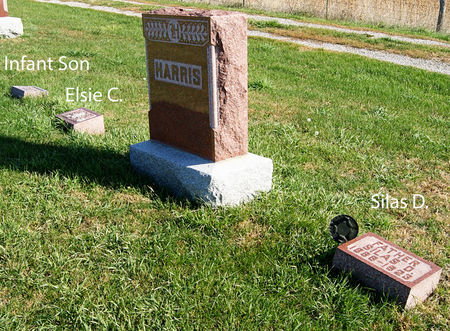 HARRIS, SILAS DOOLEY, FAMILY PLOT - Taylor County, Iowa | SILAS DOOLEY, FAMILY PLOT HARRIS 