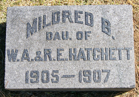 HATCHETT, MILDRED B. - Taylor County, Iowa | MILDRED B. HATCHETT 