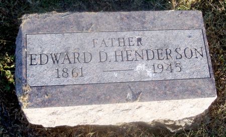 HENDERSON, EDWARD DANIEL - Taylor County, Iowa | EDWARD DANIEL HENDERSON 
