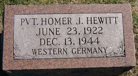 HEWITT, HOMER JAMES - Taylor County, Iowa | HOMER JAMES HEWITT 