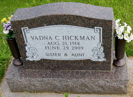 HICKMAN, VADNA CHARLOTTE - Taylor County, Iowa | VADNA CHARLOTTE HICKMAN 