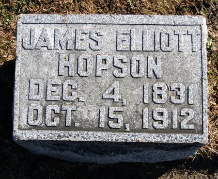 HOPSON, JAMES ELLIOTT - Taylor County, Iowa | JAMES ELLIOTT HOPSON 
