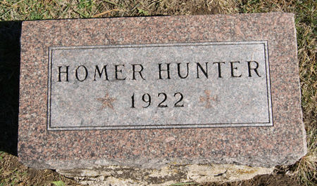 HUNTER, HOMER J. - Taylor County, Iowa | HOMER J. HUNTER 