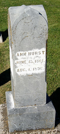 HURST, ANN - Taylor County, Iowa | ANN HURST 