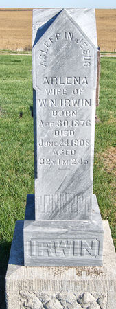 SEYMOUR IRWIN, ARLENA MAE - Taylor County, Iowa | ARLENA MAE SEYMOUR IRWIN 