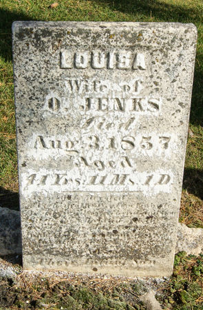 JENKS, LOUISA - Taylor County, Iowa | LOUISA JENKS 