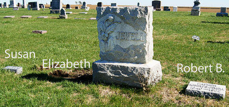 JEWELL, ROBERT BOYSE, FAMILY PLOT OF - Taylor County, Iowa | ROBERT BOYSE, FAMILY PLOT OF JEWELL 