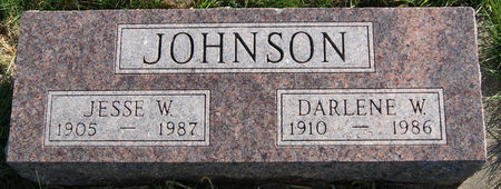 WALKER JOHNSON, DARLENE - Taylor County, Iowa | DARLENE WALKER JOHNSON 