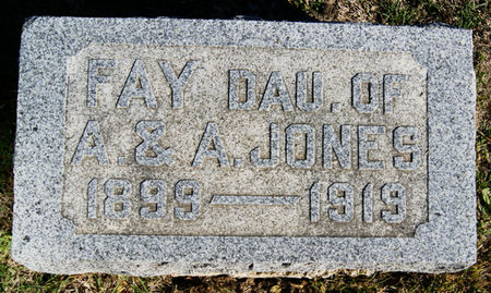 JONES, FAY - Taylor County, Iowa | FAY JONES 