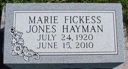 JONES, MARIE ANNABELLE - Taylor County, Iowa | MARIE ANNABELLE JONES 