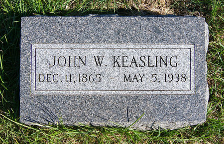 KEASLING, JOHN WILLIAM - Taylor County, Iowa | JOHN WILLIAM KEASLING 