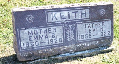 BISHOP KEITH, MARY EMMA - Taylor County, Iowa | MARY EMMA BISHOP KEITH 